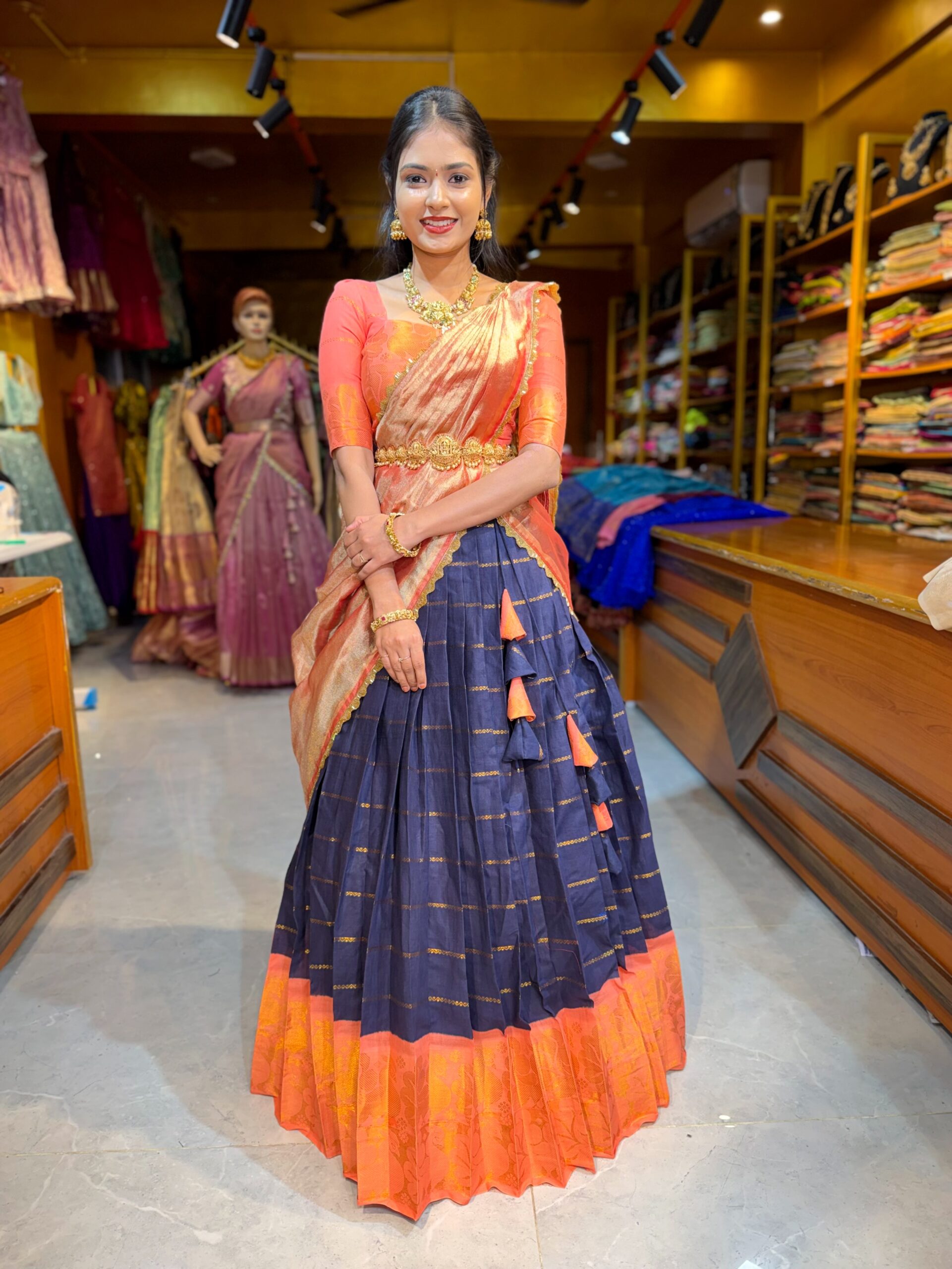 THAALAM SUNGUDI - Navvy Blue - Image 3