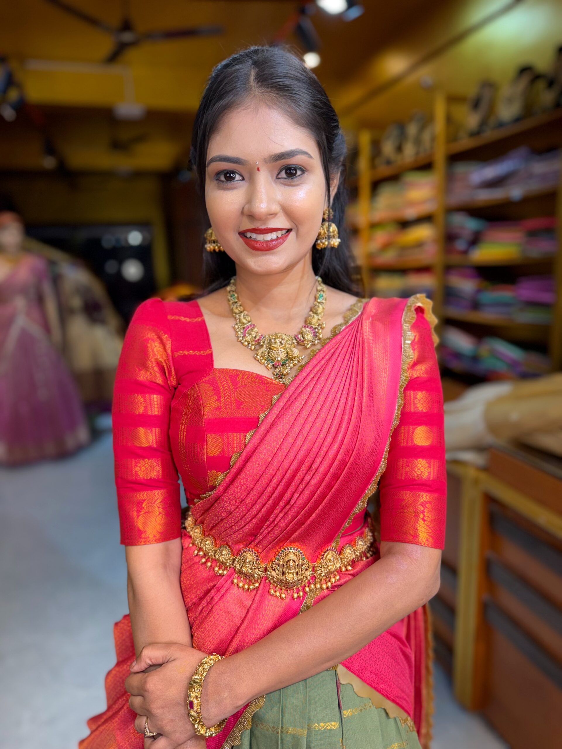 MANOHARI SUNGUDI - Sea Green - Image 2